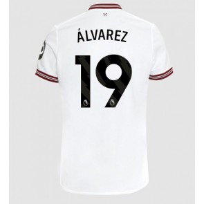 West Ham United Edson Alvarez #19 Udebanetrøje 2023-24 Kort ærmer